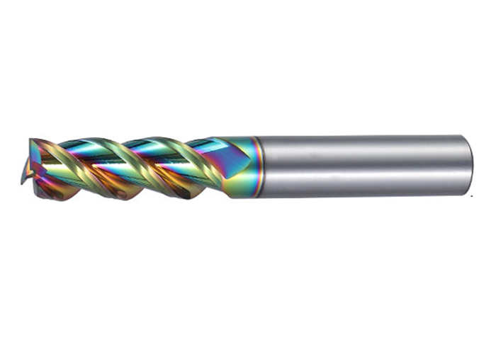ALC Series Carbide 3 Flutes Flat End Mill with DLC Coating