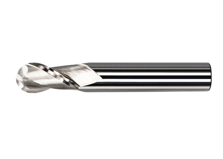 AL Series Inch Size Carbide Ball Nose End Milll 2 Flute