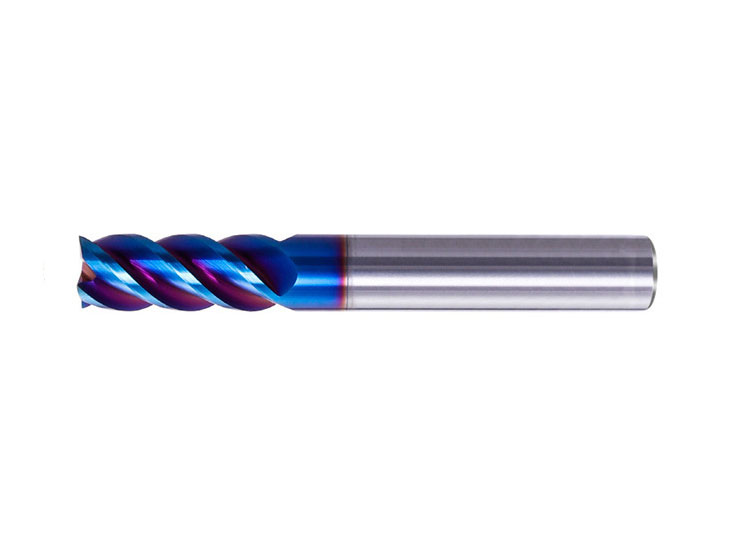 PM Series Flat Carbide End Mill 4 Flutes