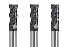 Carbide End Mills for Stainless & Titanium