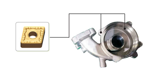 CNMG Insert Boosts Turbine Housing Machining