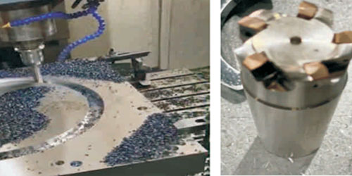 LOGU Insert Greatly Improves Efficiency in 45# Steel