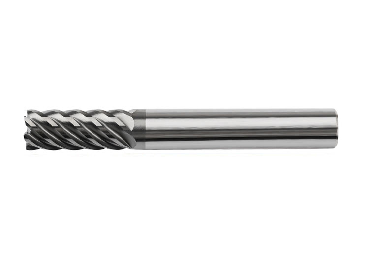 PM Series Solid Carbide 6 Flutes Flat End Mill