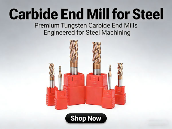 Carbide End Mills for Steel