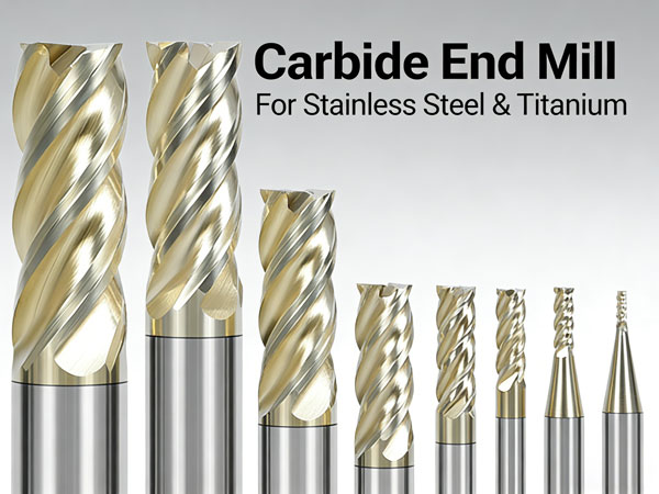 Carbide End Mills for Difficult Materials