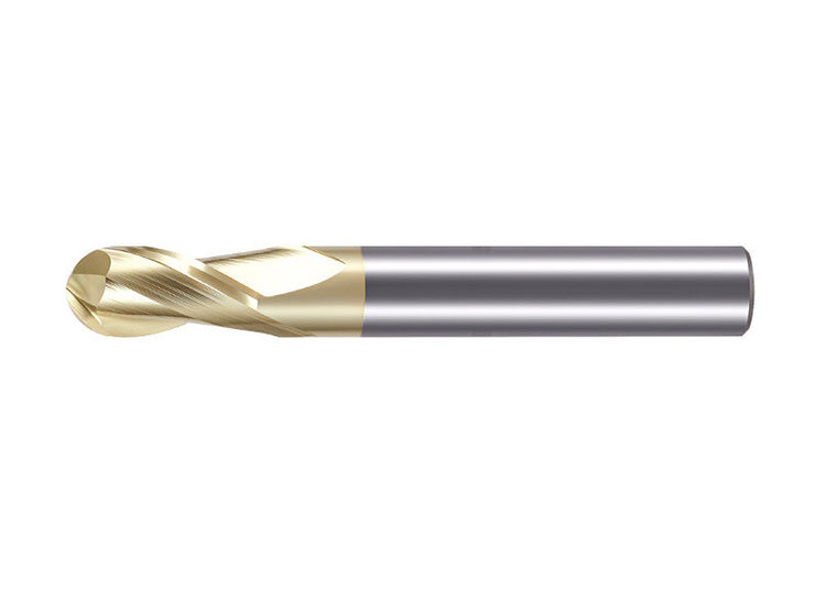 TM Series Carbide 2 Flutes Ball End Mill