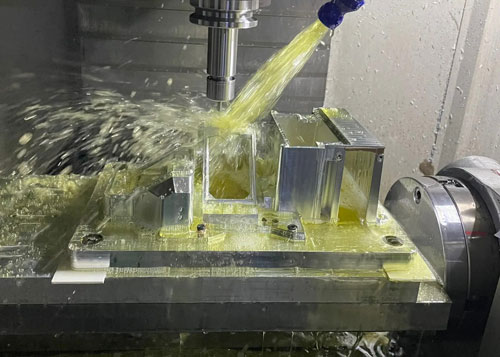 Custom carbide end mill for mold steel