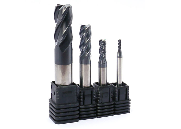 Variable helix and pitch flute geometry detail